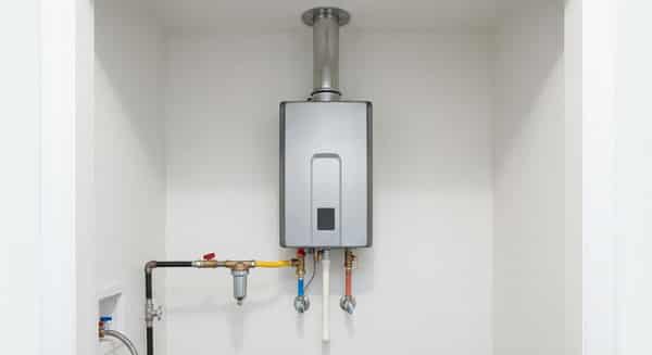 Water heater installation