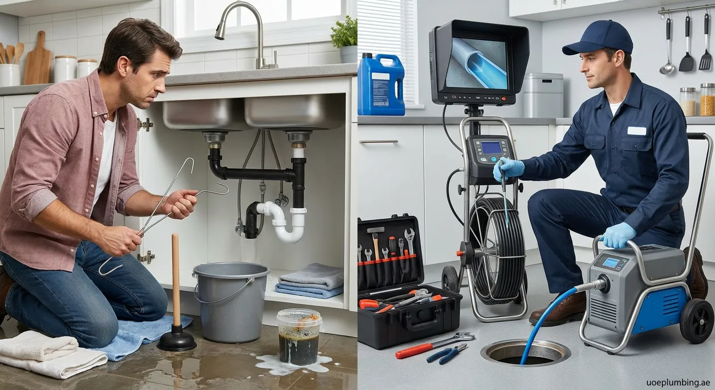 DIY vs Professional: When to Call a Plumber for Clogged Drain