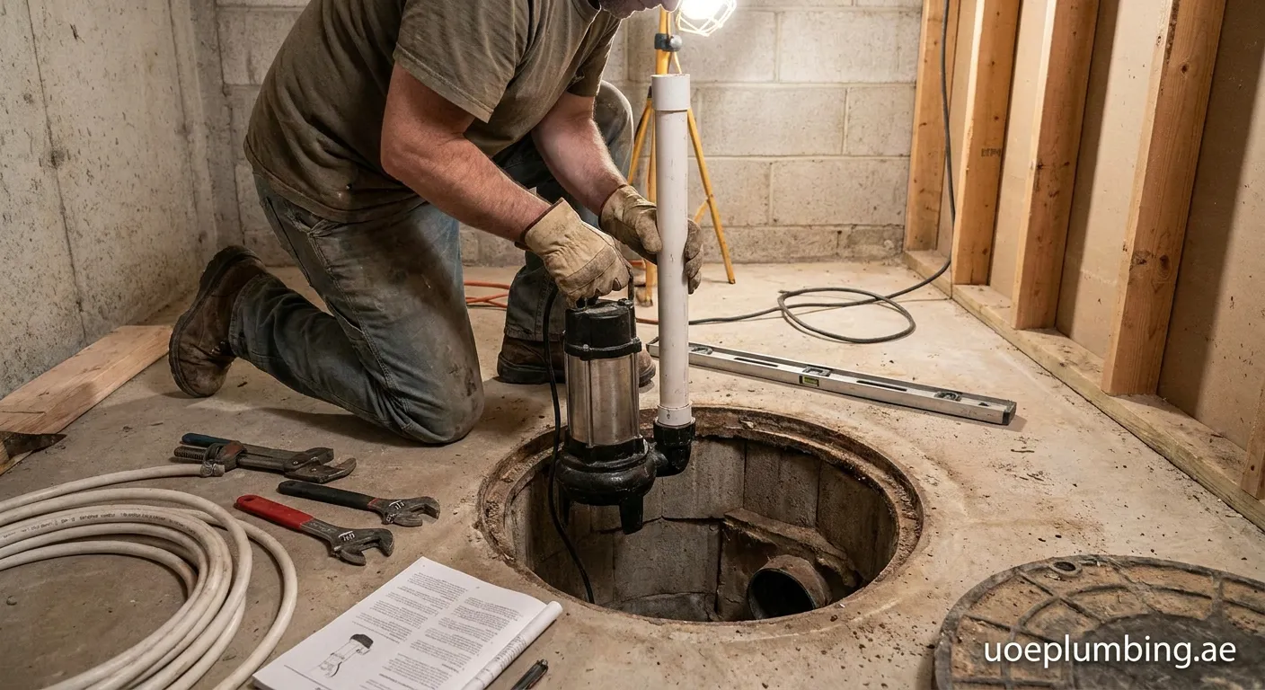How to Install a Sewage Ejector Pump at Home