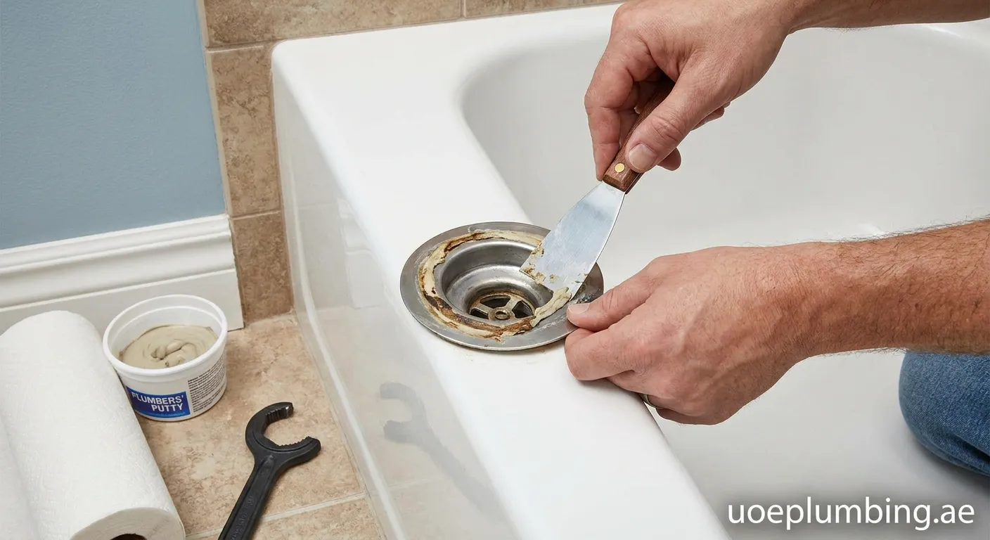 How to Replace a Bathtub Drain Flange Putty: Complete Guide